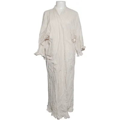 Badjas (Beige, Wit) van Anna + Nina Katoen