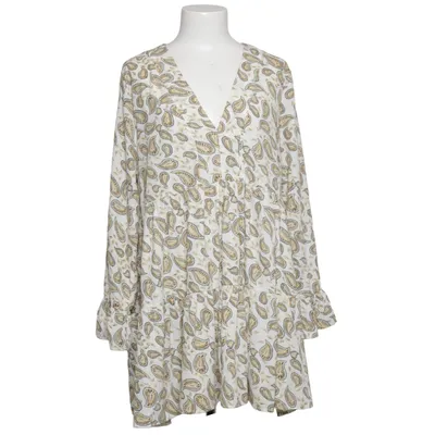 Dress (White, Yellow, Blue) from JCL Polyester