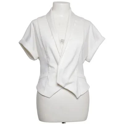 Tuxedo jacket (White) from Mango Suit Elastane, Polyester, Viscose