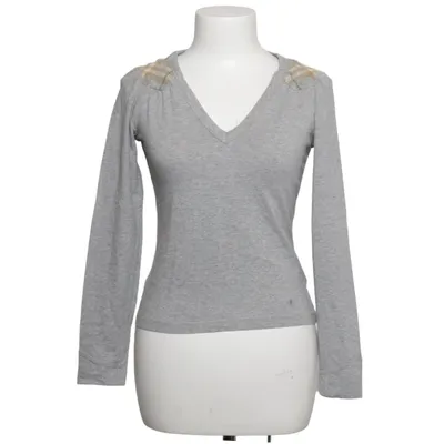 Långärmad t-shirt (Grå) från Burberry Bomull, Elastan, Ull