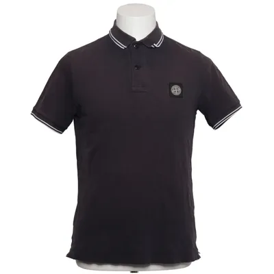 Polo (Gris) de Stone Island Coton, Élasthane