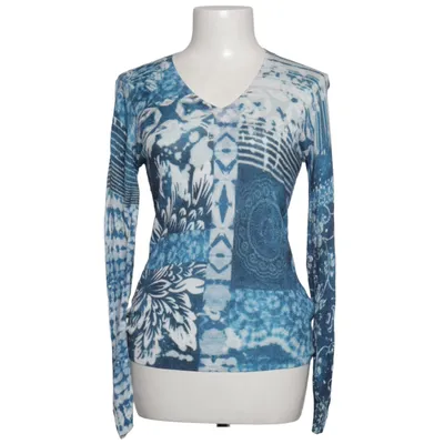 Trui (Blauw, Wit, Meerkleurig) van Desigual Kasjmier, Modal, Polyamide, Viscose
