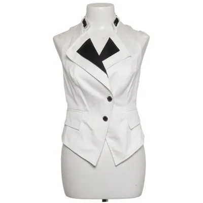 Vest (White) from Karen Millen Cotton, Elastane, Viscose