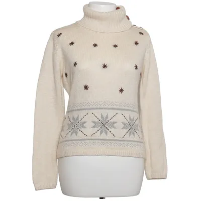 Polotröja (Beige) från Skovhuus Akryl, Alpackaull
