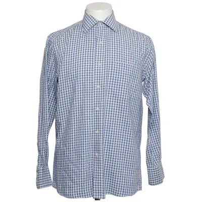 Skjorte (Blå, Hvid) fra Van Heusen Bomuld, Polyester