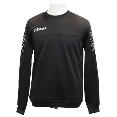 Sweatshirt (Black) from Zeus Cotton, Polyester