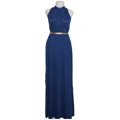 Maxi jurk (Blauw, Goud) van Cartoon Network Elastaan, Viscose