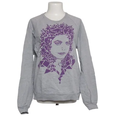 Sweatshirt (Gray, Purple) from American Apparel