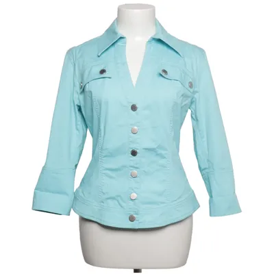 Jack (Blauw) van Mugler Katoen, Elastaan
