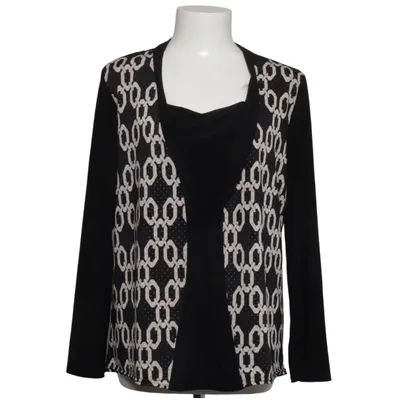 Cardigan (Black, White) from Laura