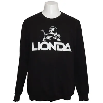 Sweatshirt (Sort, Hvid) fra Linda Bomuld, Elastan