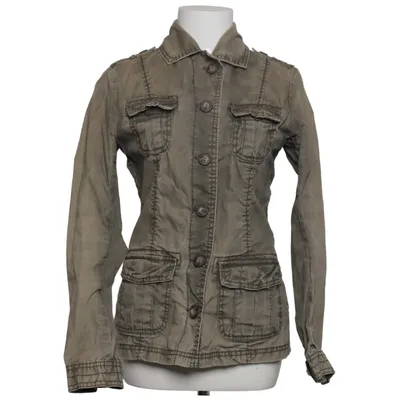 Safarijakke (Grøn, Grå) fra L.O.G.G by H&M Bomuld