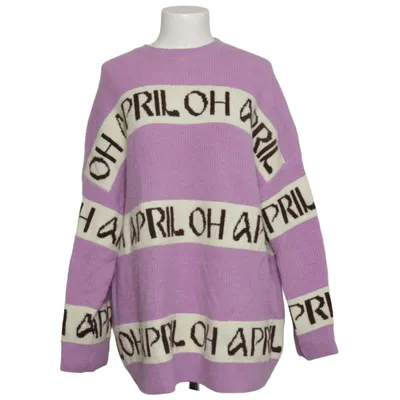 Sweater (Purple, White, Black) from Oh April Acrylic, Polyamide
