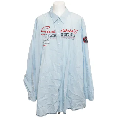 Shirt (Blue) from Kitaro Cotton