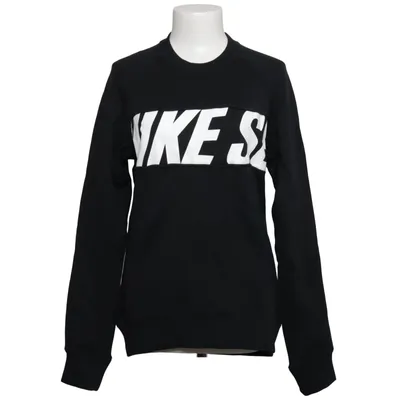 Collegetröja (Svart, Vit) från Nike SB Bomull, Elastan