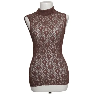 Topp (Brun) från InWear Elastan, Polyester