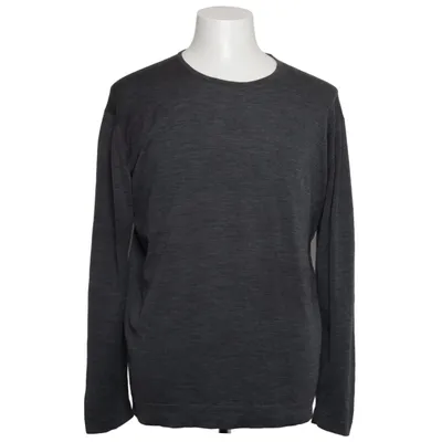 Strickpullover (Grau) von John Smedley Merinowolle