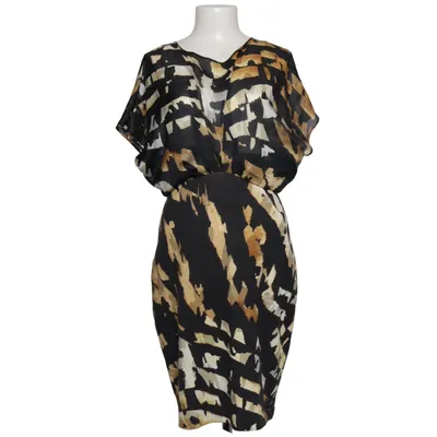 Dress (Black, Brown, White) from Blumarine Silk