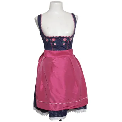 Dirndl (Blå, Rosa, Vit) från Amisu Bomull, Elastan
