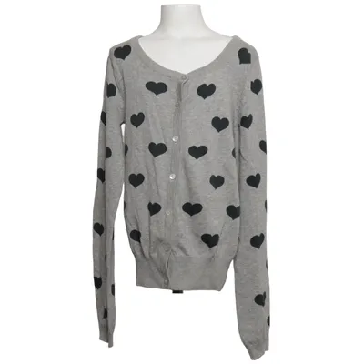 Cardigan (Cardigan College Herz Heart) fra H&M Young Bomuld