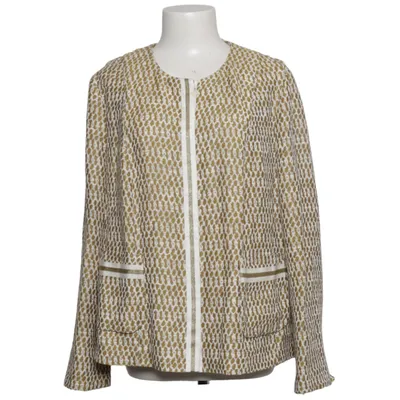 Jakke (Grøn, Hvid) fra Gerry Weber Collection Bomuld, Polyester
