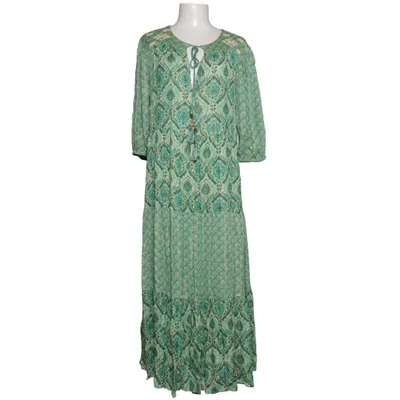 Maxi dress (Green) from Zara Polyester