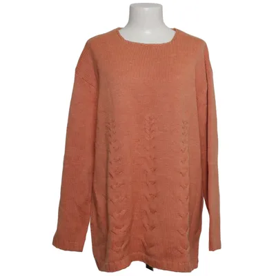 Tröja (Orange) från Olsen Collection Akryl, Merinoull