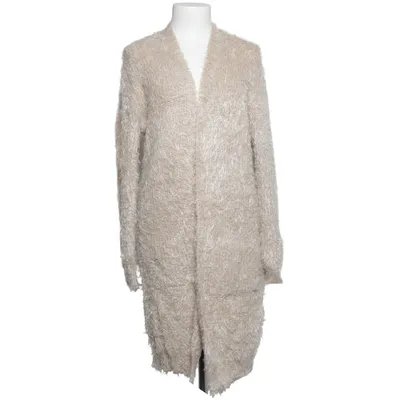Cardigan (Beige) de Miss Charm Acrylique, Coton, Élasthane, Laine