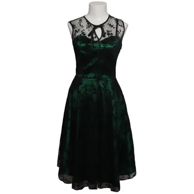 Cocktail dress (Black, Green) from Voodoo Vixen Elastane, Polyamide, Polyester