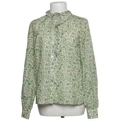 Blouse (Green, White) from Sézane Cotton