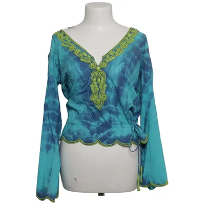 Blouse (Blue, Green) from Monique Leshman