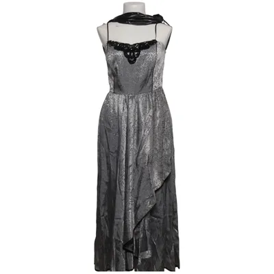 Evening gown (Silver, Black) from Le Kress Polyamide, Viscose