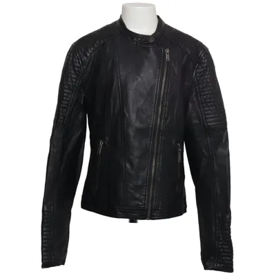 Biker jacket (Black) from Girls United Polyester, Polyurethane, Viscose