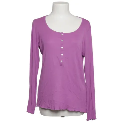 Henley shirt (Purple) from EDC by ESPRIT Cotton, Modal