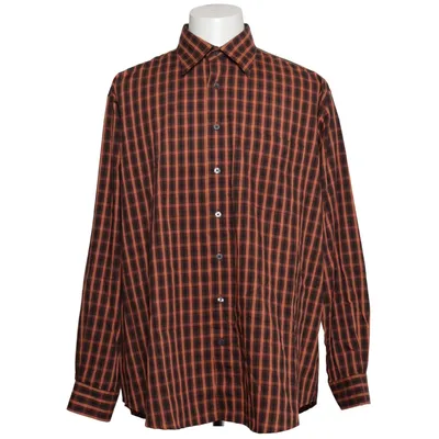 Shirt (Brown, Multicolored) from Studio Leonardo Cotton, Polyester
