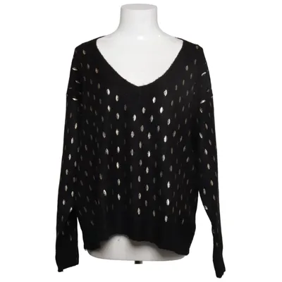Sweater (Black, Gold) from Millenium Acrylic, Elastane, Polyester