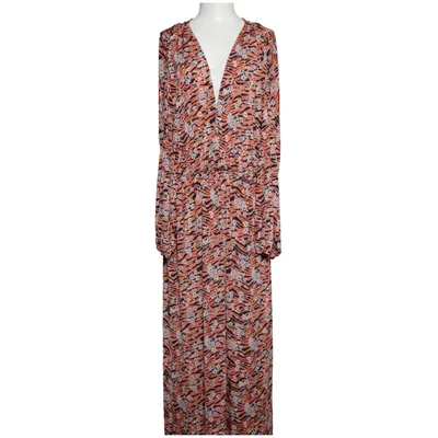 Jurk (Bruin, Meerkleurig) van ASOS Elastaan, Polyester
