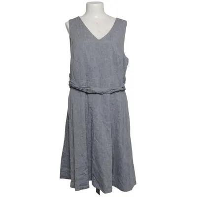 Wickelkleid (Grau) von Boden Baumwolle, Leinen