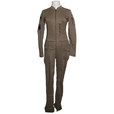 Combinaison (Beige) de Aeronautica Militare Coton, Élasthane, Lyocell