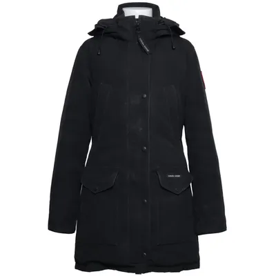 Parka (Grijs) van Canada Goose Katoen, Dons, Bont, Polyamide, Polyester