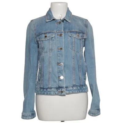 Denim jacket (Blue) from Zara Cotton, Elastane