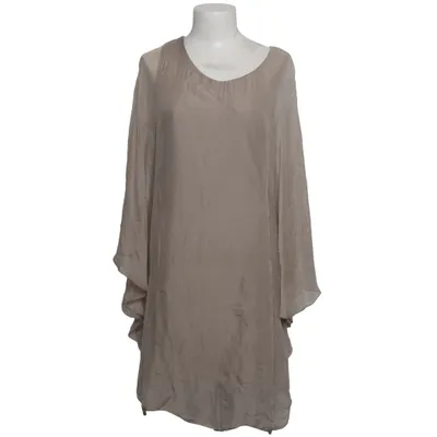 Caftan (Beige) de Pura Seta Élasthane, Soie, Viscose