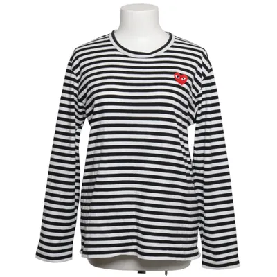 Långärmad t-shirt (Svart, Vit) från Comme des Garçons PLAY