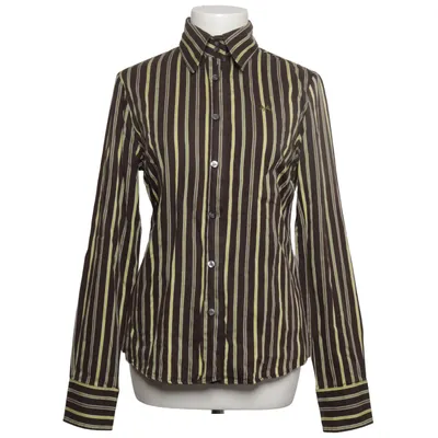 Shirt (Bruin, Groen) van Thomas Burberry Katoen