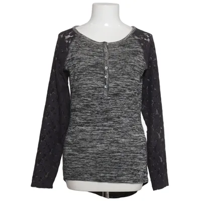 Henley shirt (Gray, Black) from Superdry Elastane, Polyester, Viscose