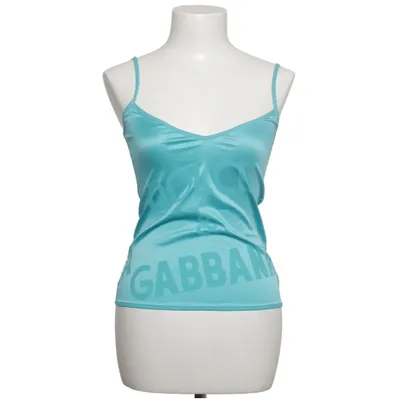 Haut de pyjama (Bleu) de Dolce & Gabbana Underwear Élasthane, Polyester