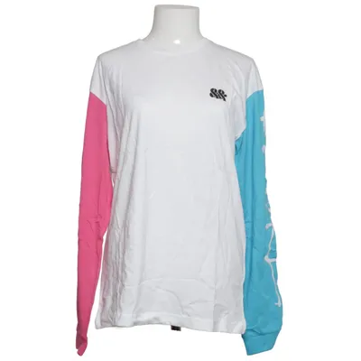 Lange mouwen shirt (Wit, Roze, Blauw) van S&S Katoen