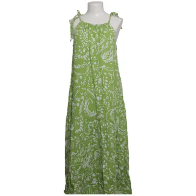 Maxikleid (Grün, Weiß) von M&S Collection Leinen, Viskose