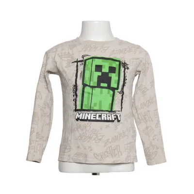 Long sleeve T-shirt (Beige, Green, Black) from Minecraft Cotton