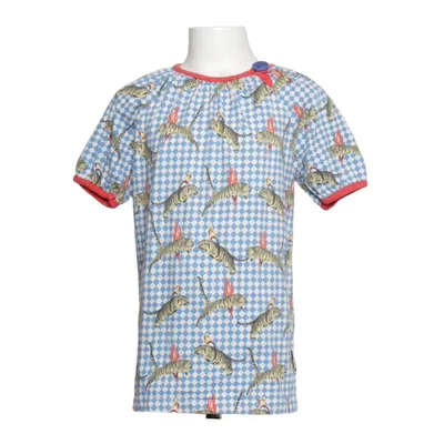 T-shirt (Bleu, Multicolore) de Molo Coton, Élasthane
